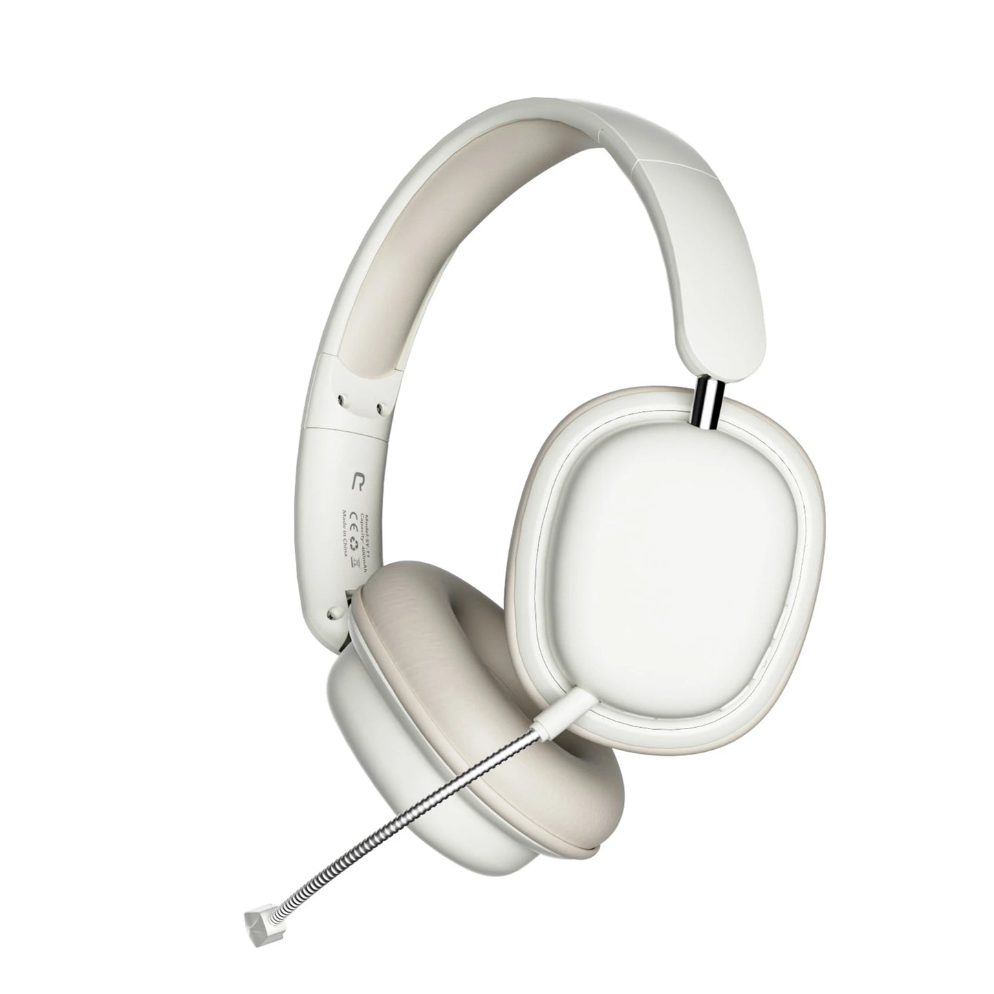 Over Ear Headphone Wireless Gaming Headset BT5.3 Over Ear Headphone with Mic 3.5mm Foldable Earphone Wireless PC Headset