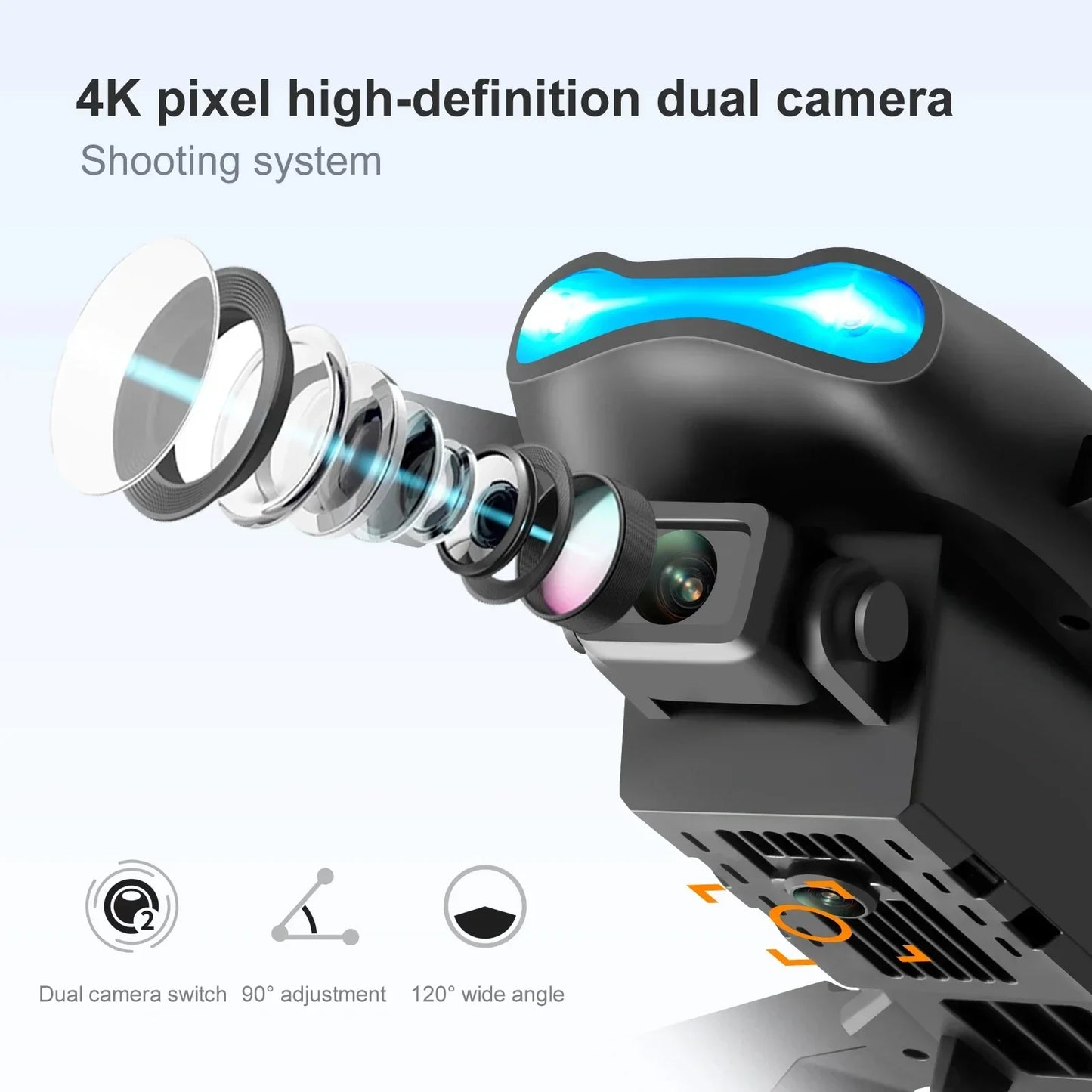 4K 8K Professional Camera Drone Quadcopter FPV GPS Obstacle Avoidance Best Selling Aerial Photography UAV