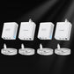 2packs 45W 3 Port USB Charger Type C Fast Charge Mobile Phone Adapter For iPhone Samsung Xiaomi Huawei Quick Charge Wall Charger