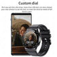 LIGE ECG+PPG Bluetooth Call Smart Watch 2025 Men AMOLED Full Touch Sports Watch Women Men Smartwatch Waterproof For Android Ios