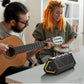MLOVE P3 Outdoor Bluetooth Speaker, 40W Output Power Bluetooth 5.3 Speaker ,Stereo Sound IPX7 Waterproof,Micro SD Card,RGB Light