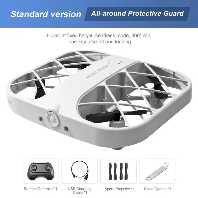 JJRC H107 Mini Drone Dron 8K 4K Quadcopter with Camera Real-Time Transmission Mini Pocket UFO Small Remote Control Plane Toy Boy