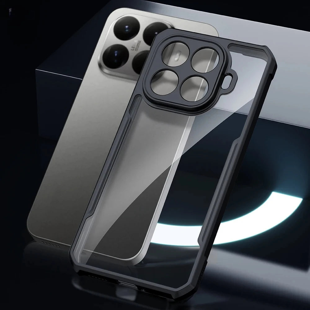 For Xiaomi 15T Case For Xiaomi 15T Pro Transparent Phone Cover Shockproof Bumper Protective Cases Luxury Case NonYellowing