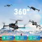 1080P HD Camera Drone with Brushless Motor, One Key Take Off/Landing, Altitude Hold, Gesture Selfie for Kids Beginners